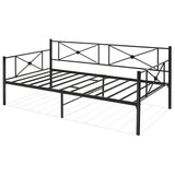 Metal Daybed Frame Twin Size with Heavy Duty Steel Slats Support