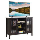 Wooden TV Stand Console Cabinet for 50 Inches TV