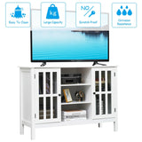 Wooden TV Stand Console Cabinet for 50 Inches TV