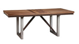Spring Creek Dining Table with Extension Leaf Natural Walnut