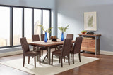 Spring Creek Dining Table with Extension Leaf Natural Walnut