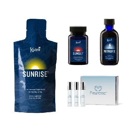 Kyäni Triangle of Health Pack (Packets) with Fleuresse Go Kit 3