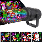 16 Pattern Christmas Projector Decoration Indoor Lighting LED Laser Projector Snowflake Lamp Party New Year Outdoor Home Garden