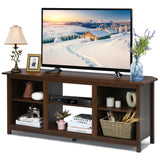 2 Tier Farmhouse Universal TV Stand for Tv'S up to 65 Inch Flat Screen