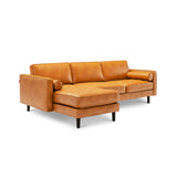 3-Seat L-Shaped Sectional Sofa Couch for Living Room