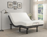 Wave Gray Adjutable Bed Base