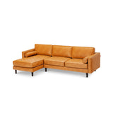 3-Seat L-Shaped Sectional Sofa Couch for Living Room