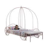 Massi Twin Canopy Metal Bed