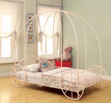 Massi Twin Canopy Metal Bed