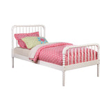 White Twin Youth Single Bed