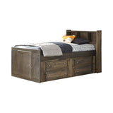 Wrangle Hill Twin Captain's Bed