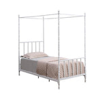Canopy Twin Metal Bed