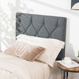 Twin Size Wall-Mounted Upholstered Bed Headboard