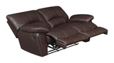 Casual Chocolate Clifford Motion Loveseat