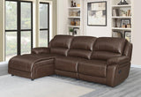 Casual Meckenzie Motion Chestnut Laf Chaise Recliner