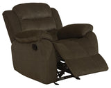 Casual Rodman Motion Olive Brown Glider Recliner