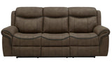 Transitional Macchiato Sawyer Motion Sofa