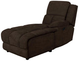 Not Assigned Brown 3 Pc Motion Sectional