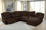 Brown Demand 6 Pc Power Sectional