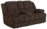 Not Assigned Brown Motion Loveseat