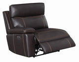 Brown Albany Motion Laf Power2 Recliner
