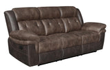 Not Assigned Chocolate/Brown Motion Sofa