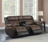 Not Assigned Chocolate/Brown Motion Loveseat