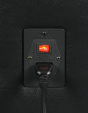 Black Leather Power Lıvıng Room Sets 2 Pc Set