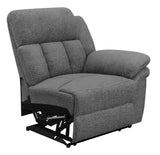 Not Assigned Motion Charcoal Raf Recliner