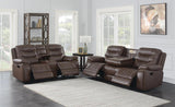 Brown Leatherette Recliner