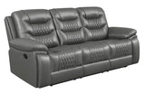 Not Assigned Charcoal Motion Sofa