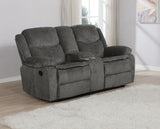 Not Assigned Charcoal Jennings Motion Loveseat