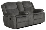 Not Assigned Charcoal Jennings Motion Loveseat