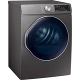 Samsung - 4.0 cu. ft. 24" Inox Gray Ventless Heat Pump Electric Dryer with Wi-Fi Connectivity