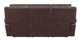 Traditional Dark Brown Sir Rawlinson Motion Sofa