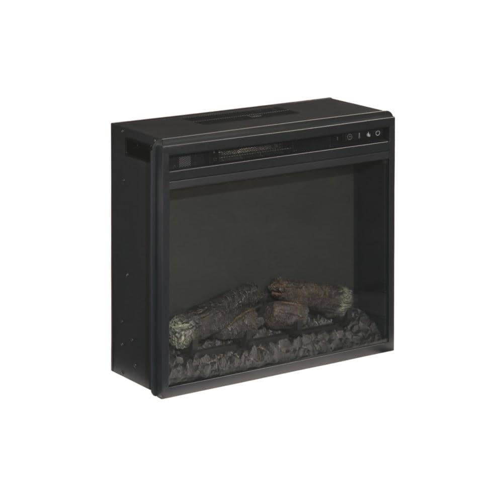 Furniture Fireplace Insert in Black