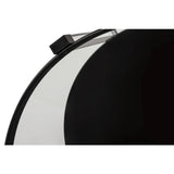 Delsiny Black Round Cocktail Table