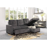 9402DGY 2-Piece Reversible Sectional with Storage