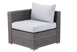 Staffora Evoke 6 Piece All Weather Wicker Sofa Seating Group with Cushions and Coffee Table