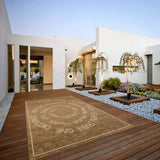 LLL Indoor/Outdoor Rugs Flatweave Contemporary Patio, Pool, Camp and Picnic Carpets FW 222 - Context USA - Area Rug by MSRUGS