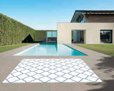 Ribbon Indoor/Outdoor Rugs Flatweave Contemporary Patio, Pool, Camp and Picnic Carpets FW 601 - Context USA - Area Rug by MSRUGS