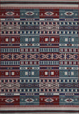 Persian Style Traditional Oriental Medallion Area Rug KLM 750 - Context USA - AREA RUG by MSRUGS