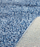 Super Shaggy Area Rug Blue 1810 - Context USA - Area Rug by MSRUGS