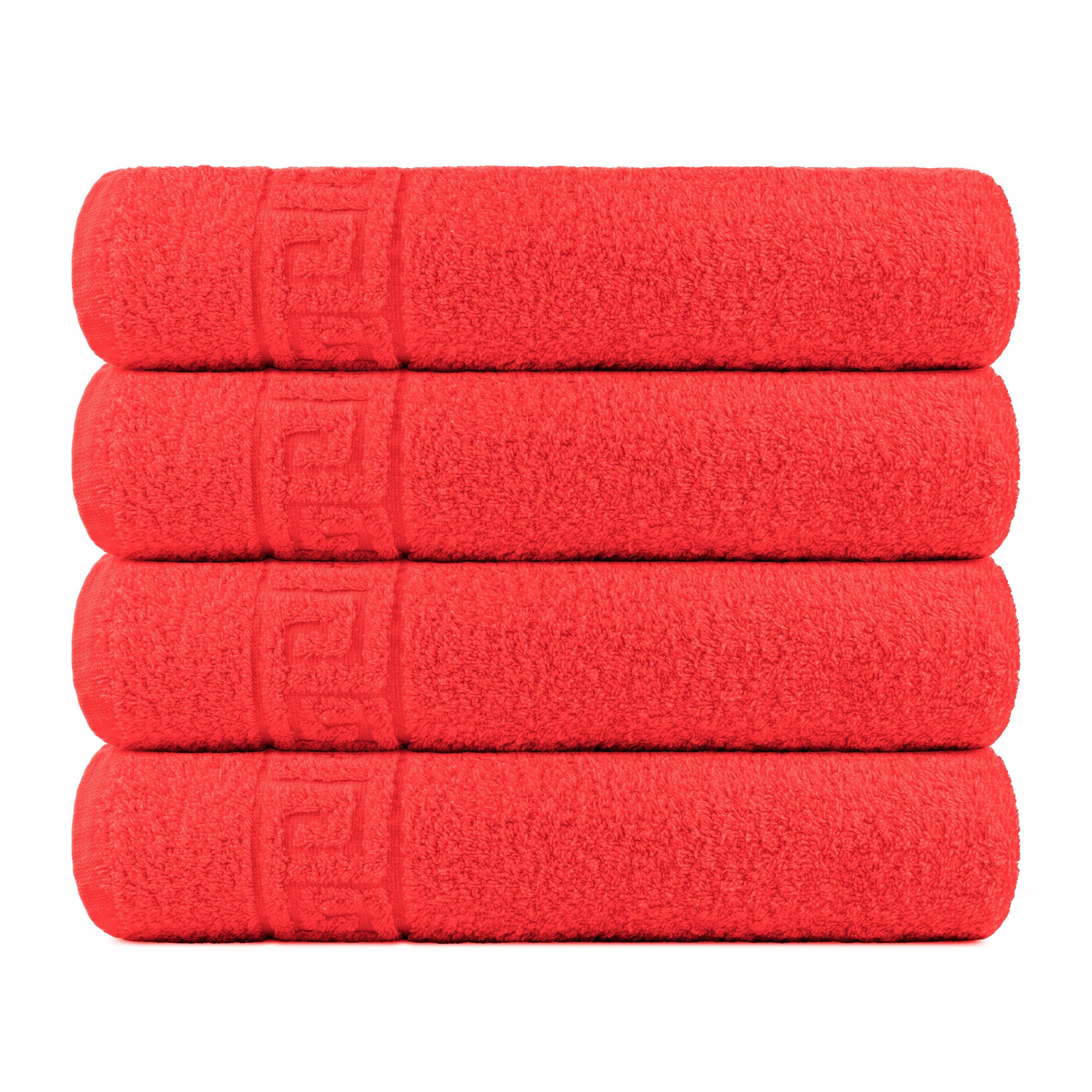 4 Piece 100% Cotton Hand/Bath Towel with Color Options - Context USA - Towel by Context