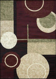 Cylindrical Pattern Area Rug Nairobi 1161 - Context USA - Area Rug by MSRUGS