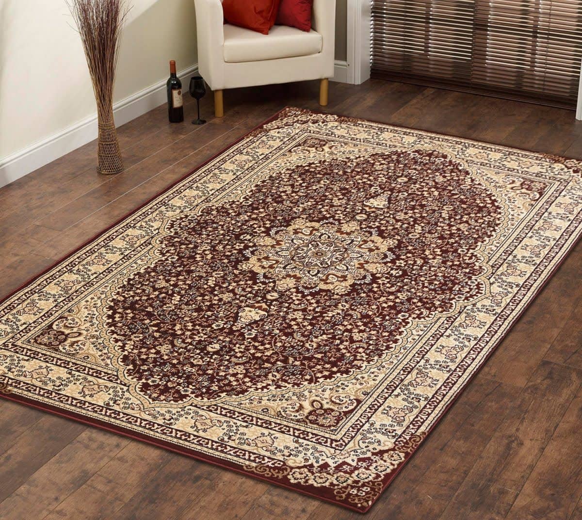 Persian Style Traditional Oriental Medallion Area Rug Empire 800 - Context USA - AREA RUG by MSRUGS