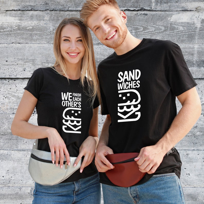We Finish Each Other's Sandwiches Couple Shirts, Funny Couple Shirts, Best Friends Shirt, Hans and Anna Tees, Cute Couples Shirt