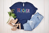 Customized Name Teacher Shirt, Personalized Name Teacher Shirt, Mrs. Teacher Shirt, Teacher Gifts, Back to School Shirt, Gift For Her