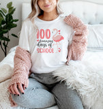 100 Days of School Shirt, 100 Day Shirt, Heart, 100th Day Of School, Back To School Shirt, Teacher Appreciation Shirt, Student Shirt