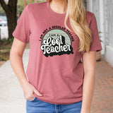 I'm Not A Regular Teacher I Am A Cool Teacher Shirt, Teacher T shirt, Teacher Life Shirt, Teacher T shirt, Second Grade Teacher Shirt